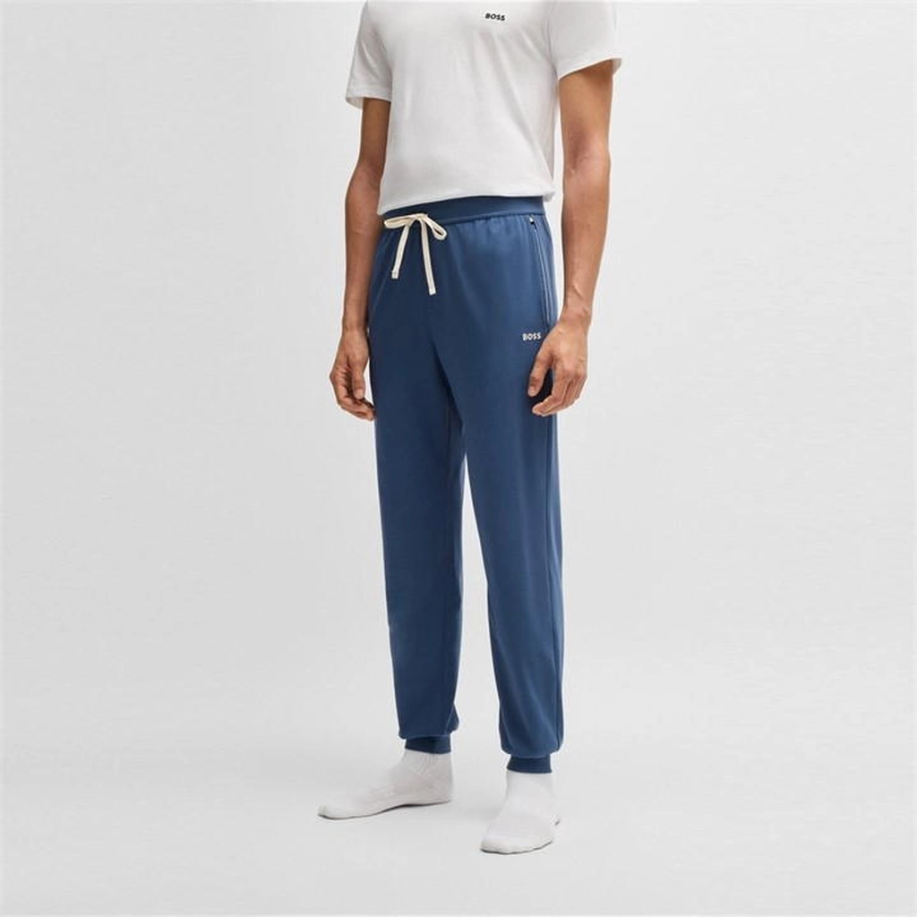 Hugo Boss Men's Mix & Match Jogging Bottoms - Blue